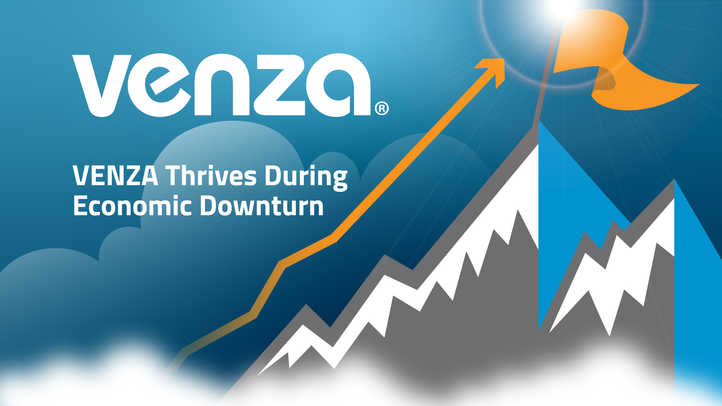 venza thrives during economic downturn graphic